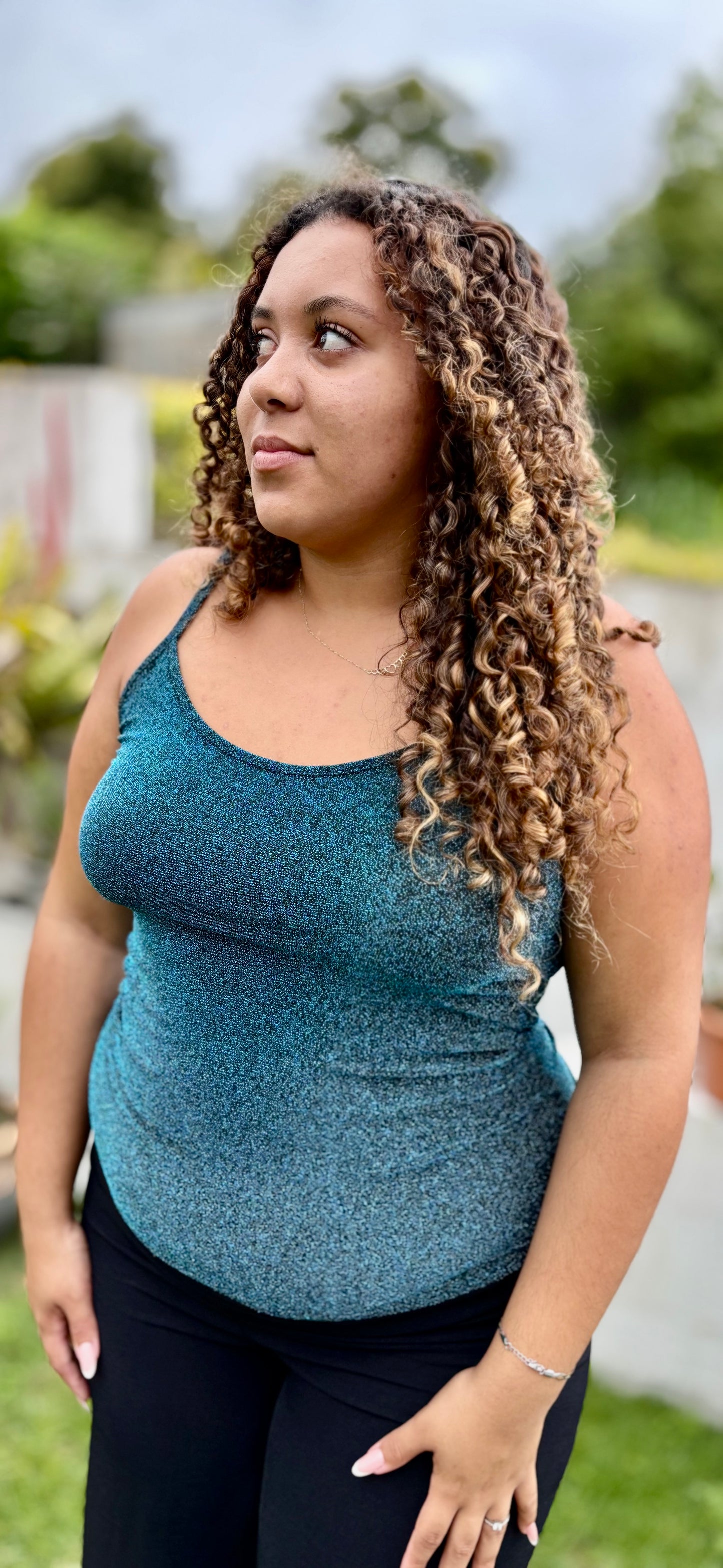 Débardeur pailleté