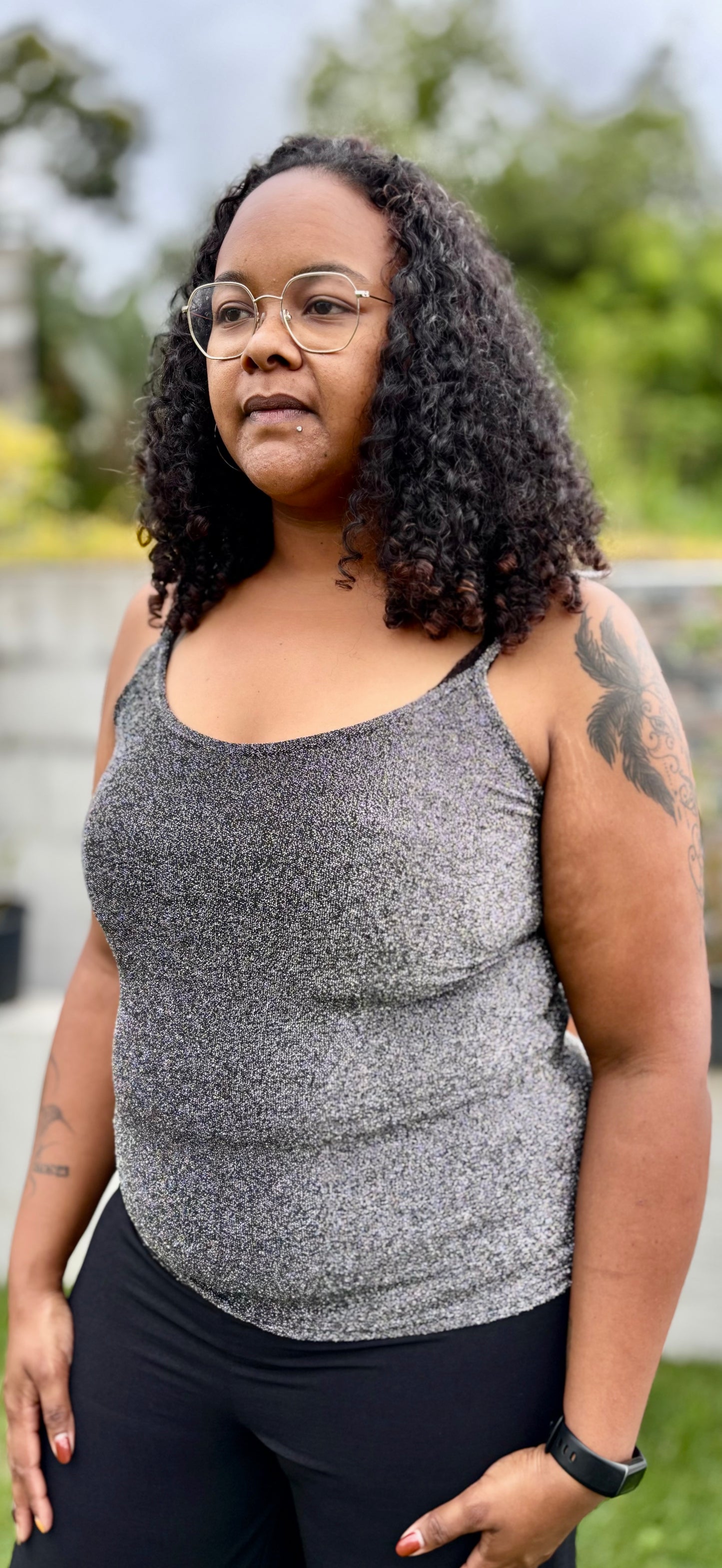 Débardeur pailleté