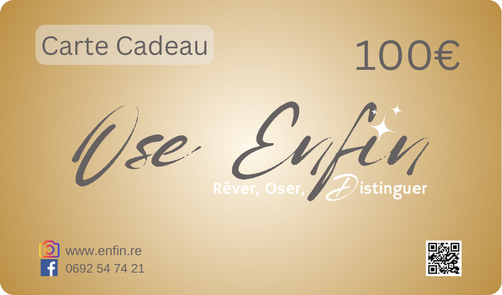 Bon cadeau Ose Enfin