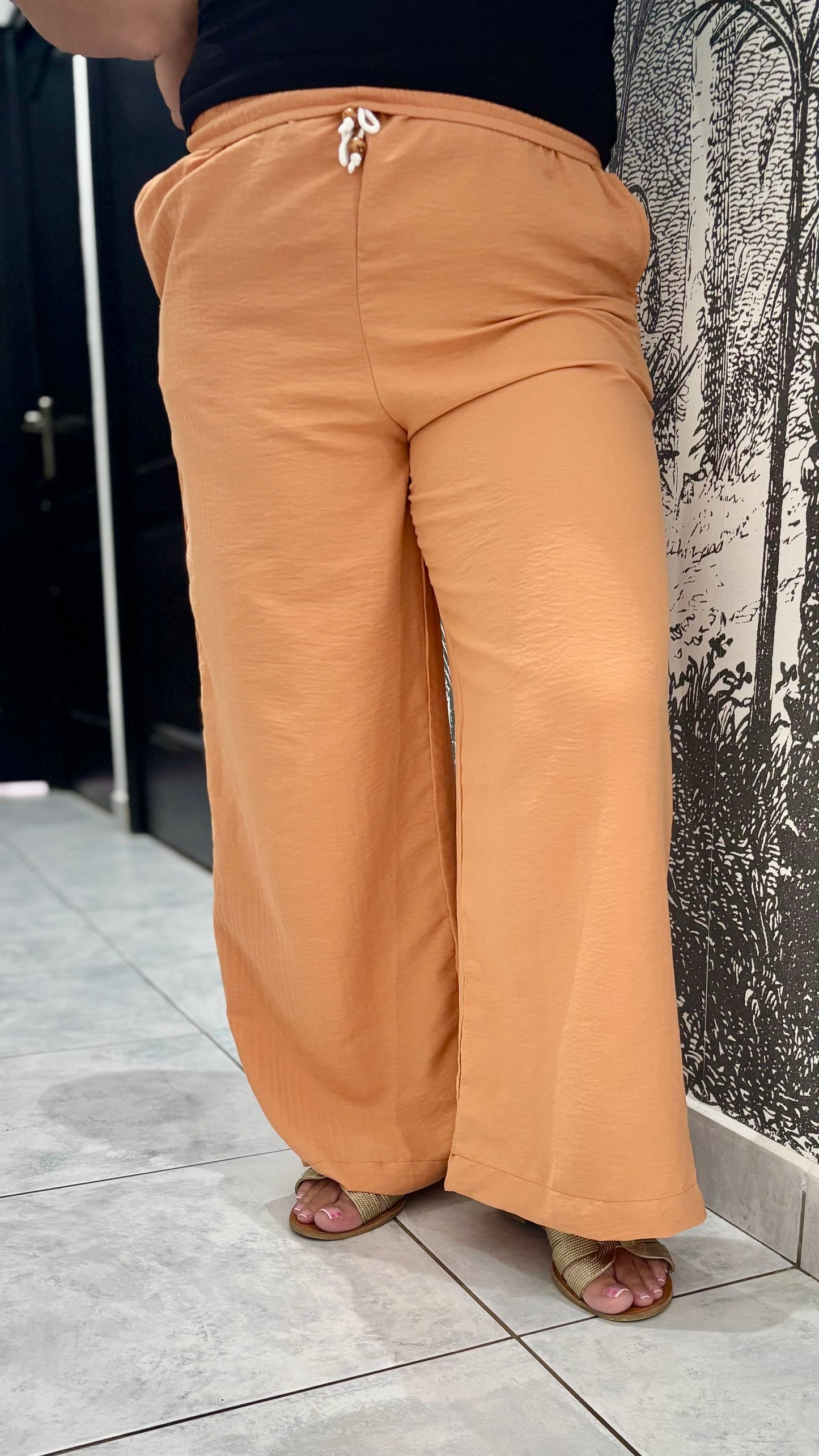 Pantalon fluide M divers motifs