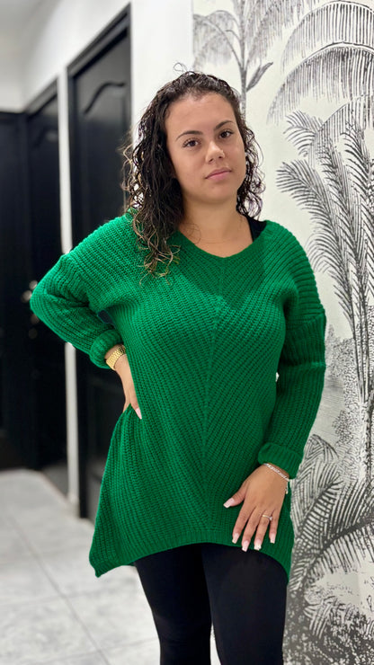 Tunique pull en maille