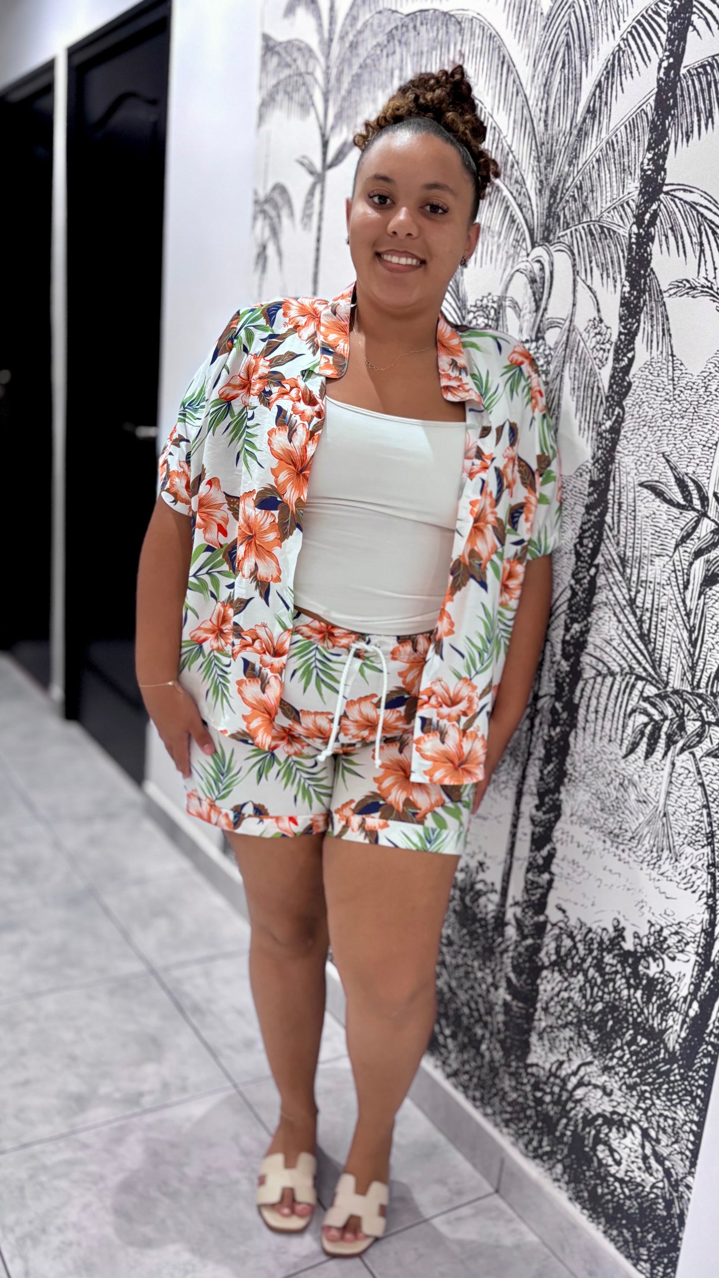 🌴 Ensemble short & chemise