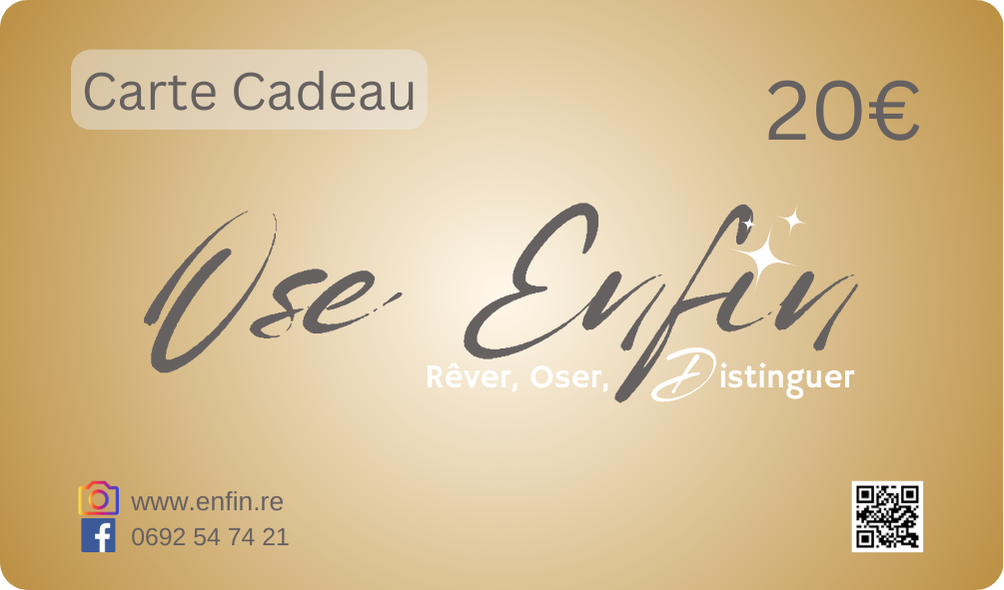 Bon cadeau Ose Enfin