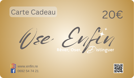 Bon cadeau Ose Enfin