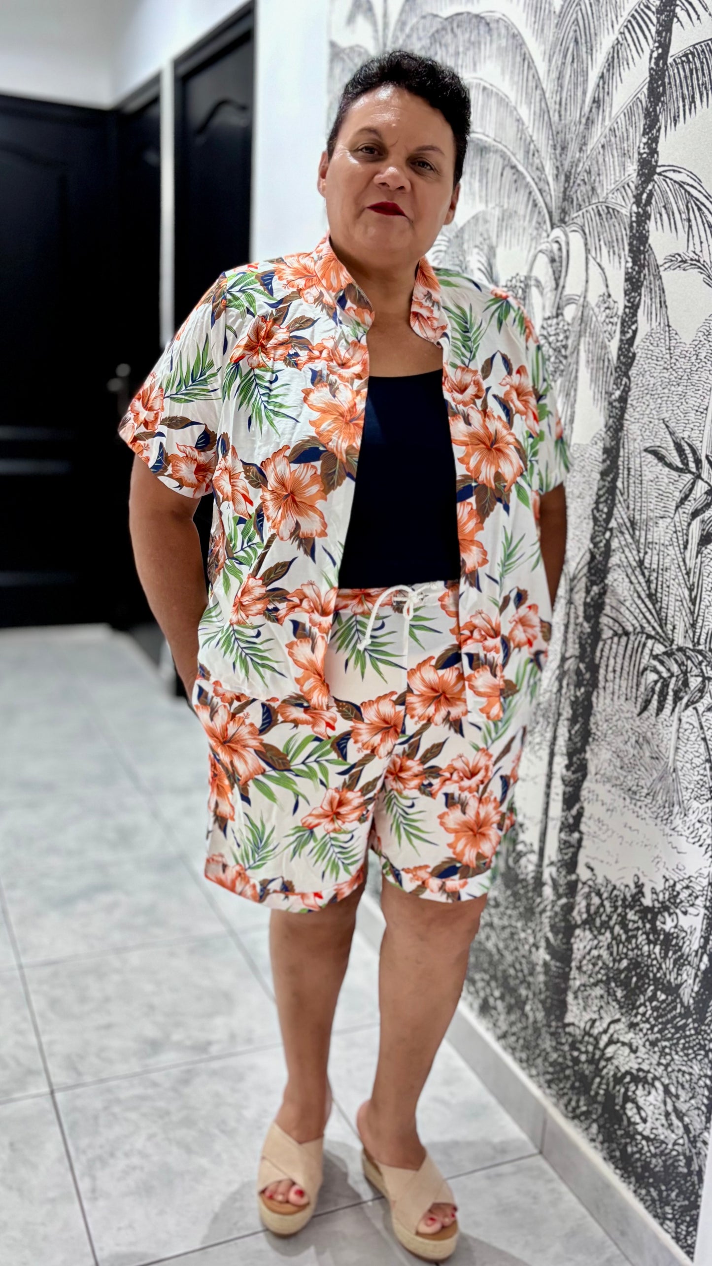 🌴 Ensemble short & chemise